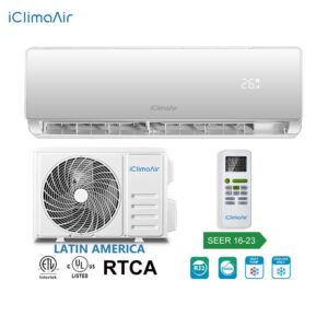 12000 Btu Eco-Friendly Wall Split Air Conditioner Fixed Frequency Split Conditioner with R410A for Household Use