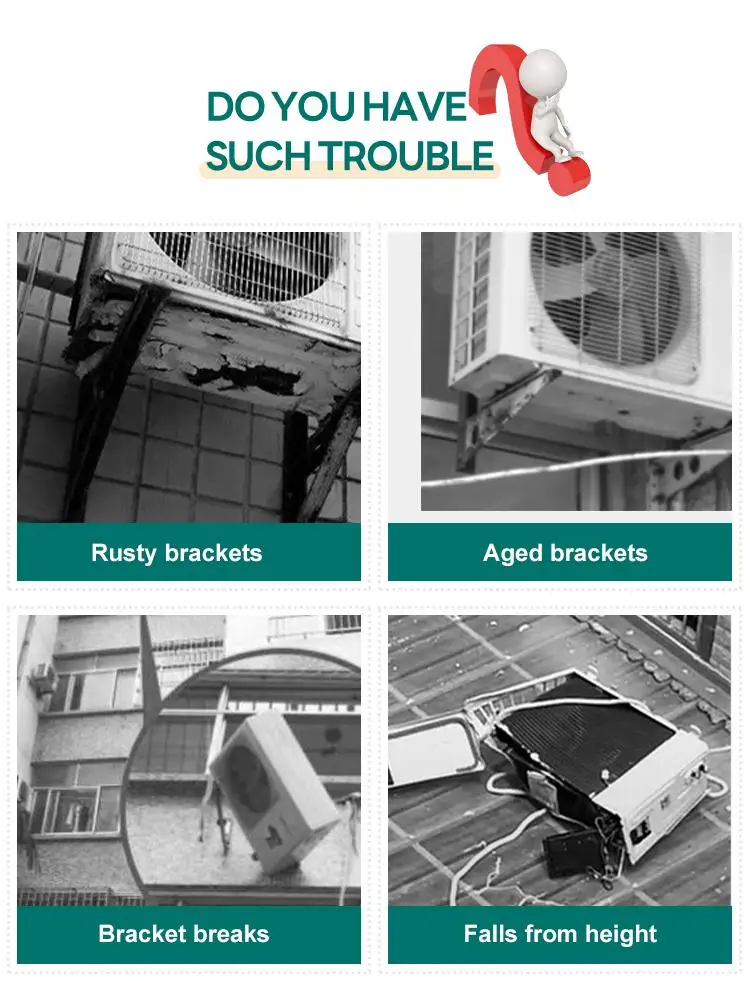 3-5P Factory Direct Sale Industrial Refrigeration Equipment Durable Air Conditioning Brack