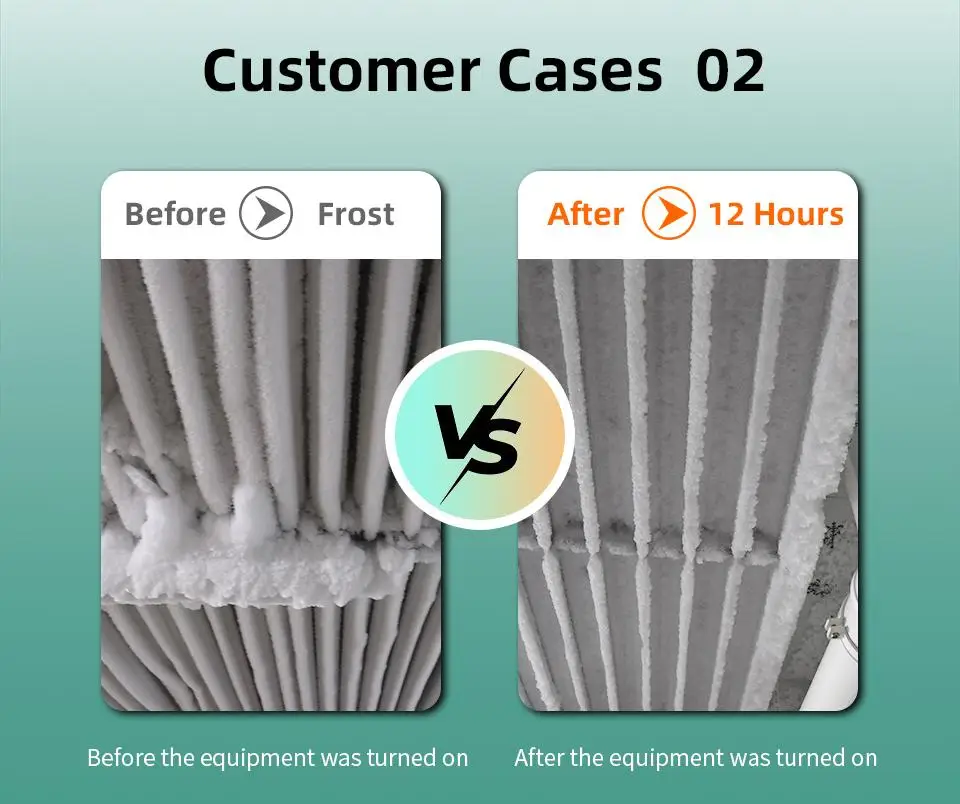 Buaisen Frost-Free Cold Storage Evaporator Plastic Labor-Saving Defrosting Refrigeration H