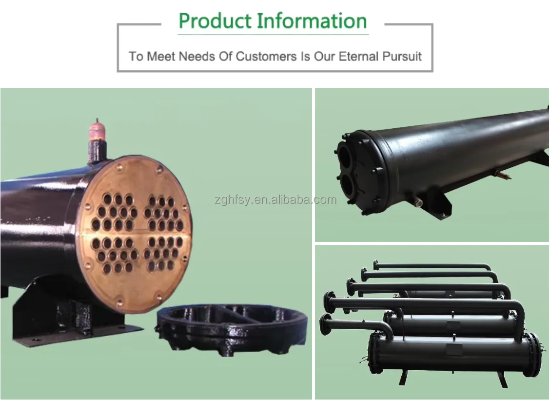 Advanced Eco-Friendly Stainless Steel Evaporative Heat Exchanger Reasonable Price for New 
