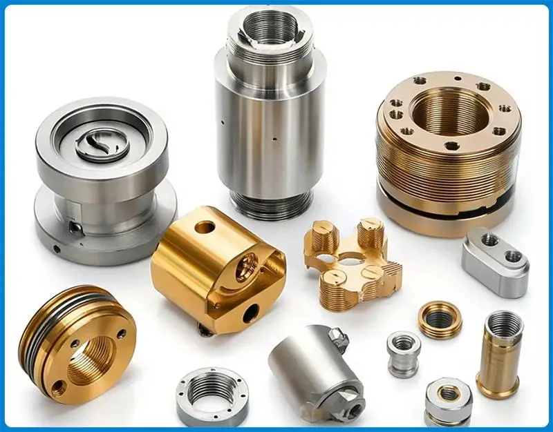 Custom Cnc Machining Service Precision Parts Refrigeration Heat Exchange Parts Refrigerati