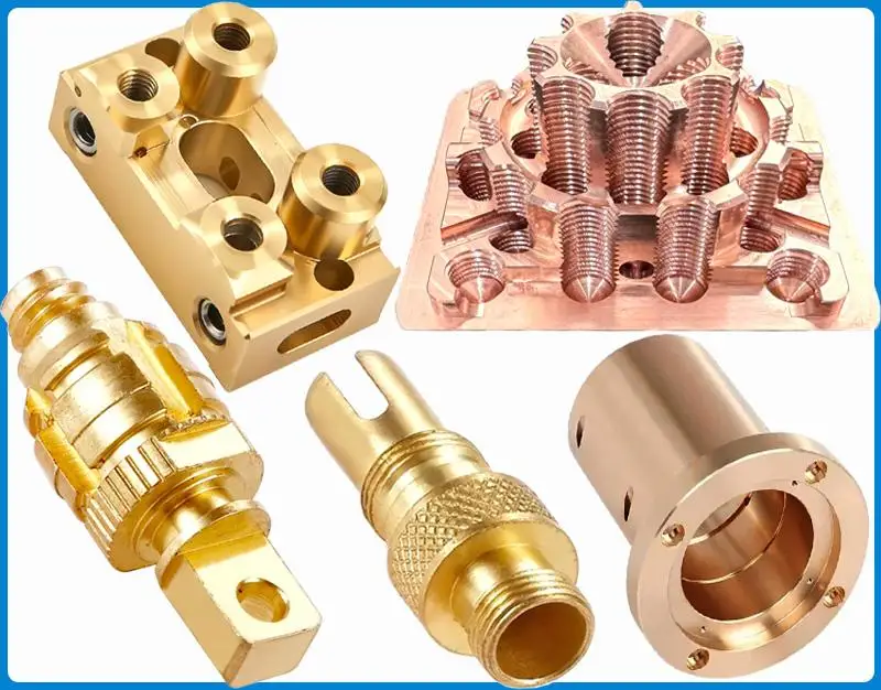 Custom Cnc Machining Service Precision Parts Refrigeration Heat Exchange Parts Refrigerati