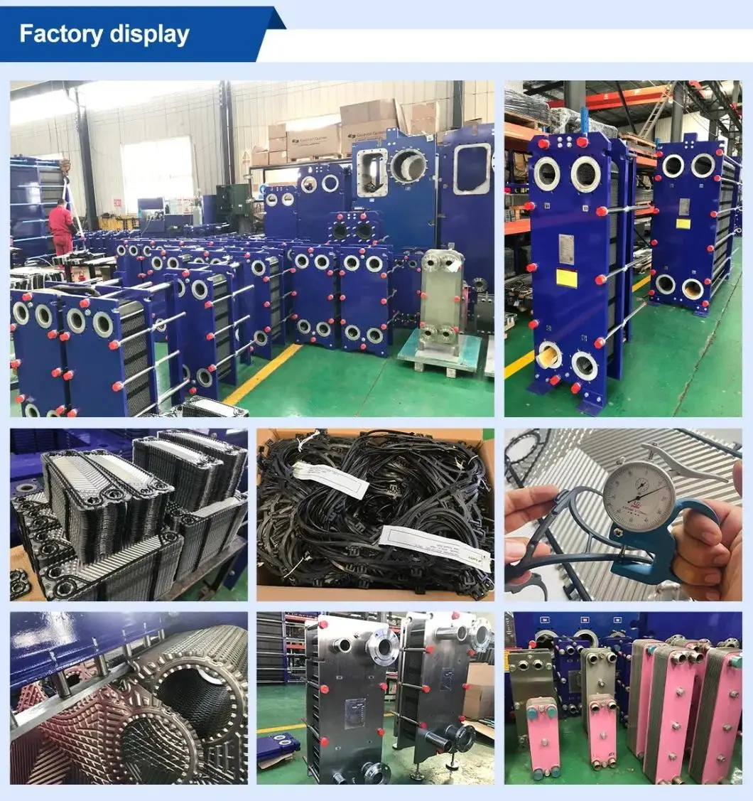 Custom Stainless Steel Water Cooled Condenser Brazed Heat Exchanger Refrigeration Heat Exc