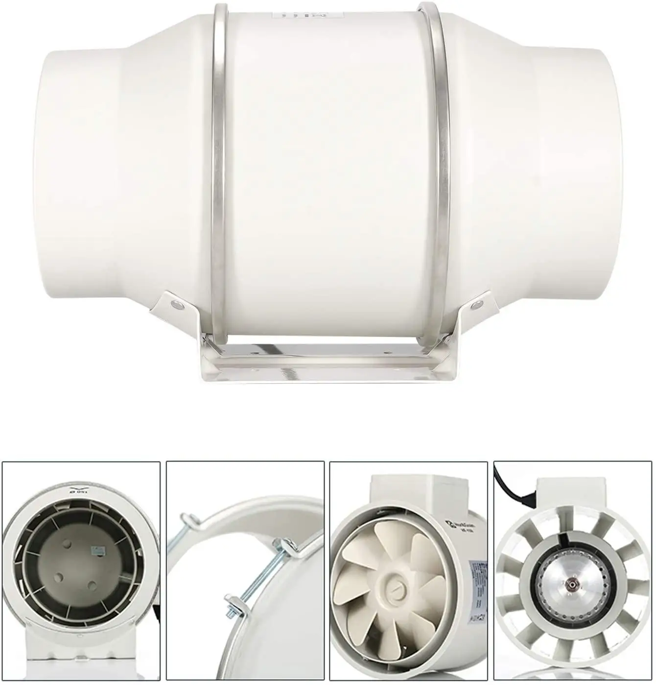 4" 5" 6" 8" 10" 12" Extraction Fans for Grow Rooms Tents Cooling