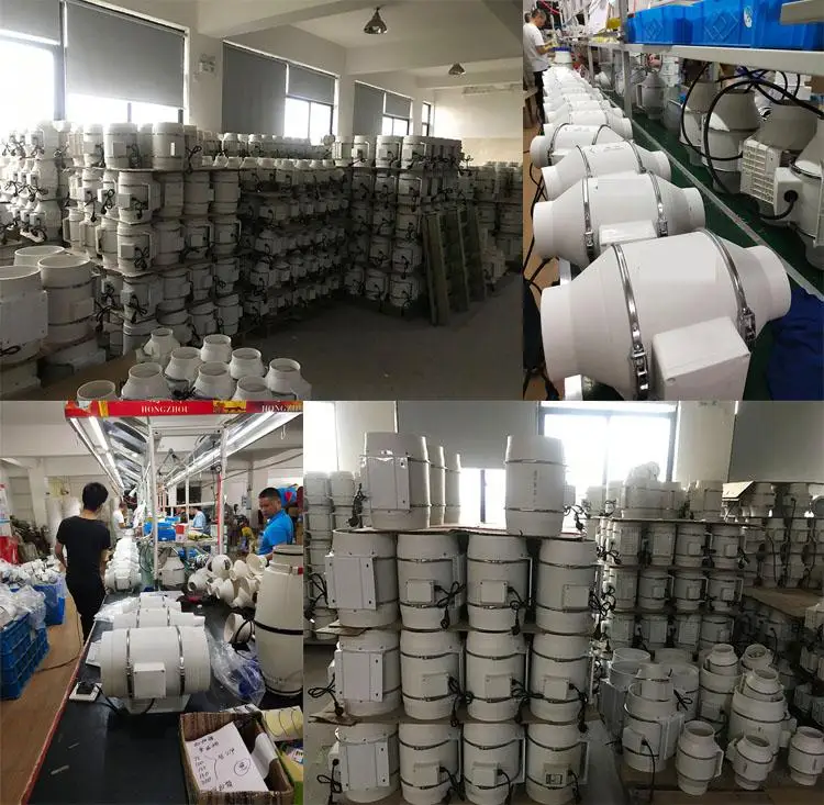 4" 5" 6" 8" 10" 12" Extraction Fans for Grow Rooms Tents Cooling