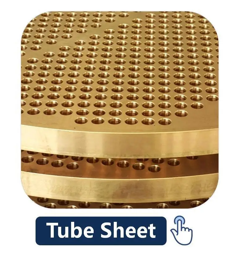 ASME Carbon Steel Baffle Plate Factory Price Customized Perforated Metal Sheet Heat Exchan
