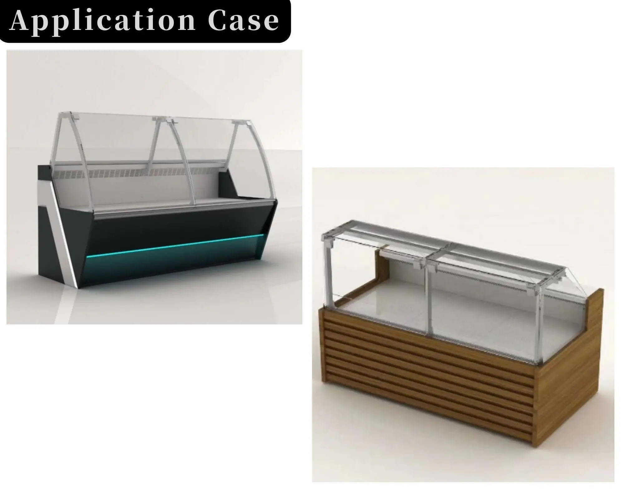 Refrigerator Parts Evaporator Air Cooled Condenser Copper Tube Heat Exchanger for Freezer