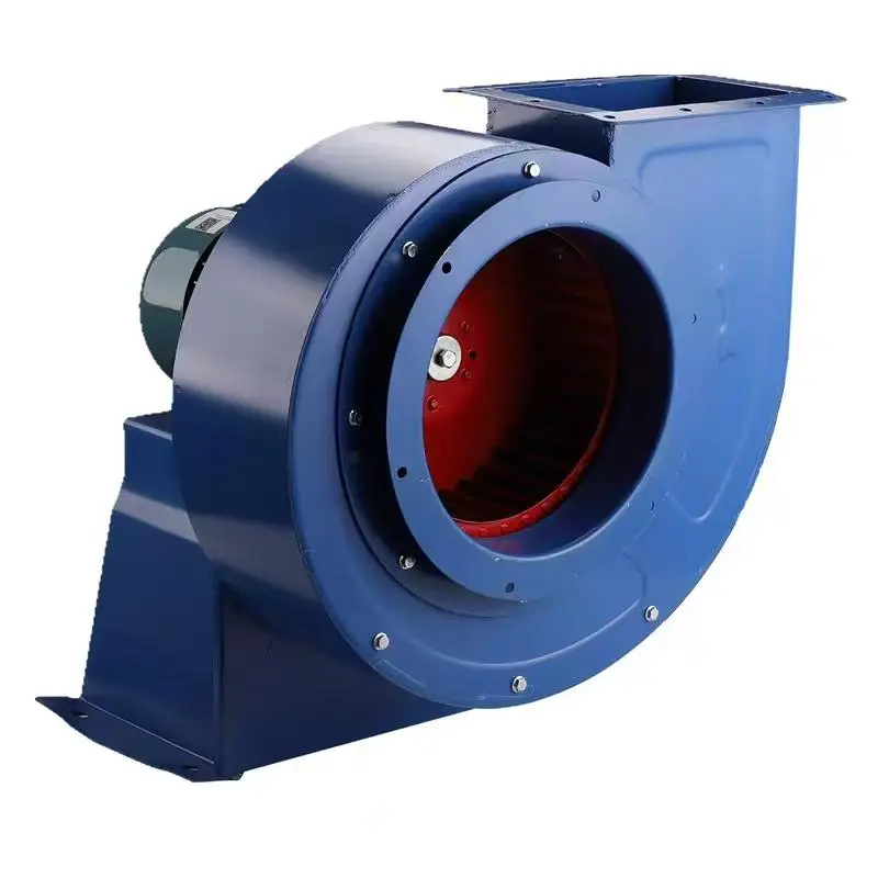 4-72 Large Airflow Backward Curverd Belt Drive Industrial Exhaust Centrifugal Blower Fan