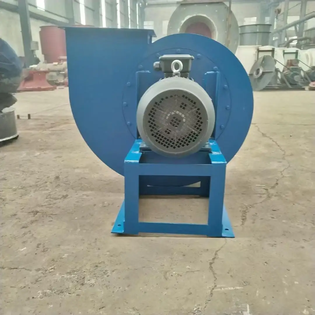 4-72 Large Airflow Backward Curverd Belt Drive Industrial Exhaust Centrifugal Blower Fan