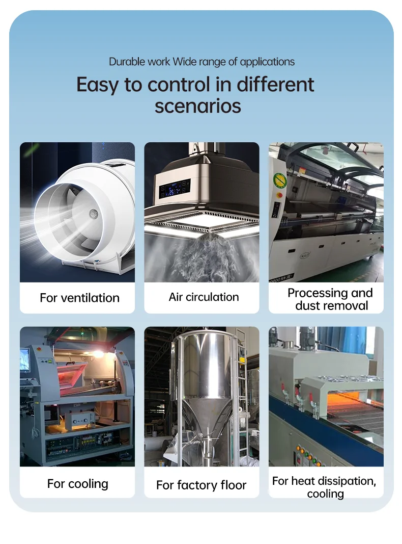 Hot Selling Factory Direct Multi-Wing Centrifugal Fan CY076 A/B 75mm 220V Heat Insulation 