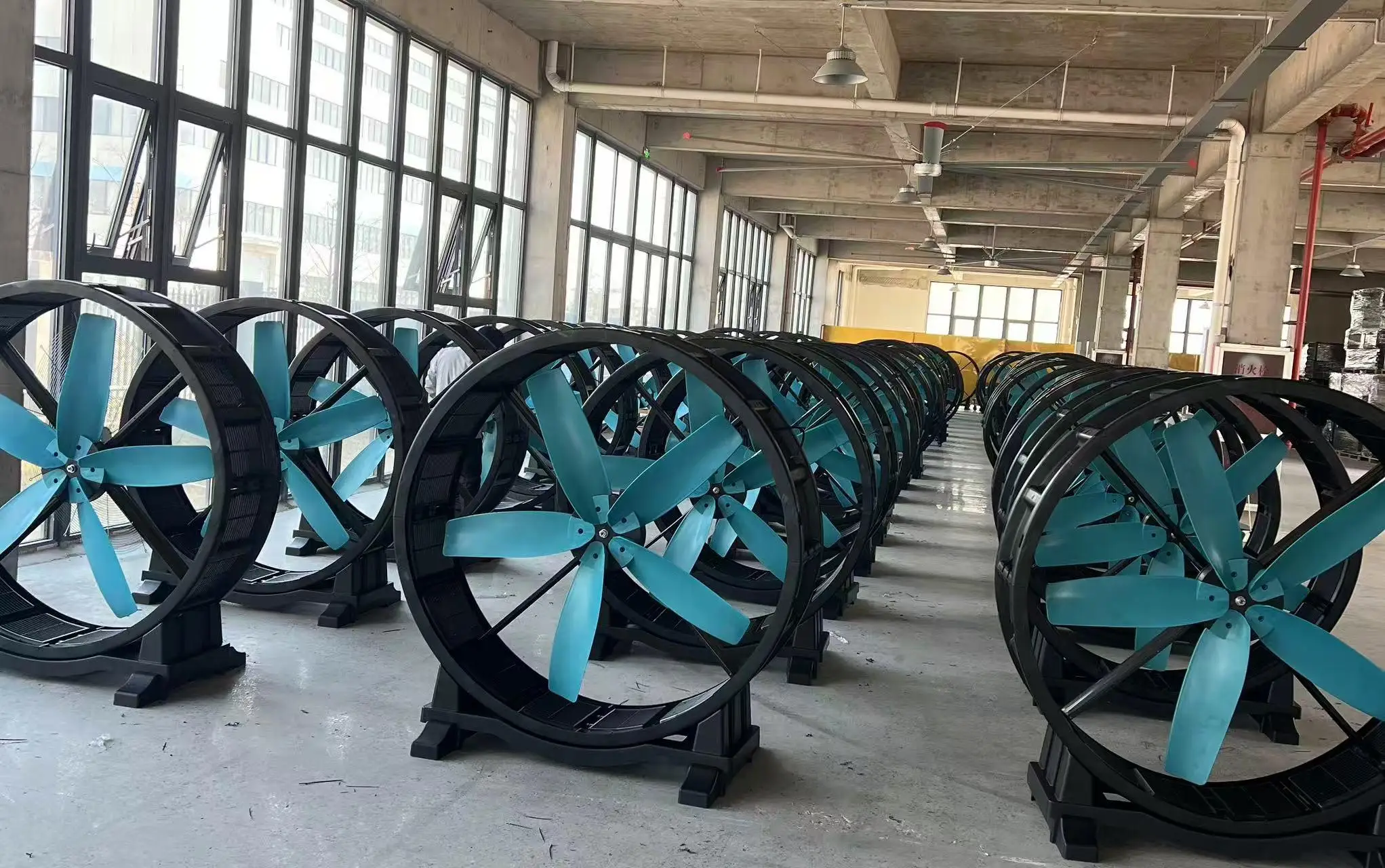 0.9m 1.5m 2m Portable High Velocity Drum Fan Quiet Large Industrial Pedestal Fan Cooling G