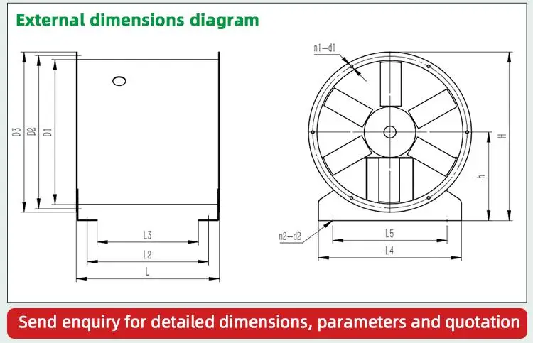 Ventilation Industrial Air Exhaust Explosion Proof Fans Roof air Industrial Fan Ventilator