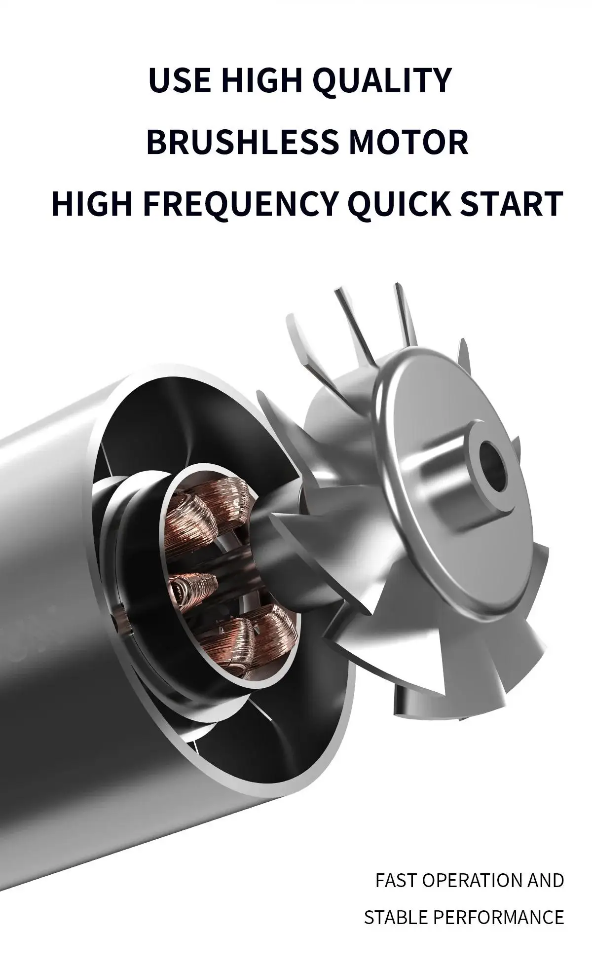 2025 CROSSGUN 130000rpm Mini Turbo Jet air Gun Compressed Air Duster Hammer Portable Hand 