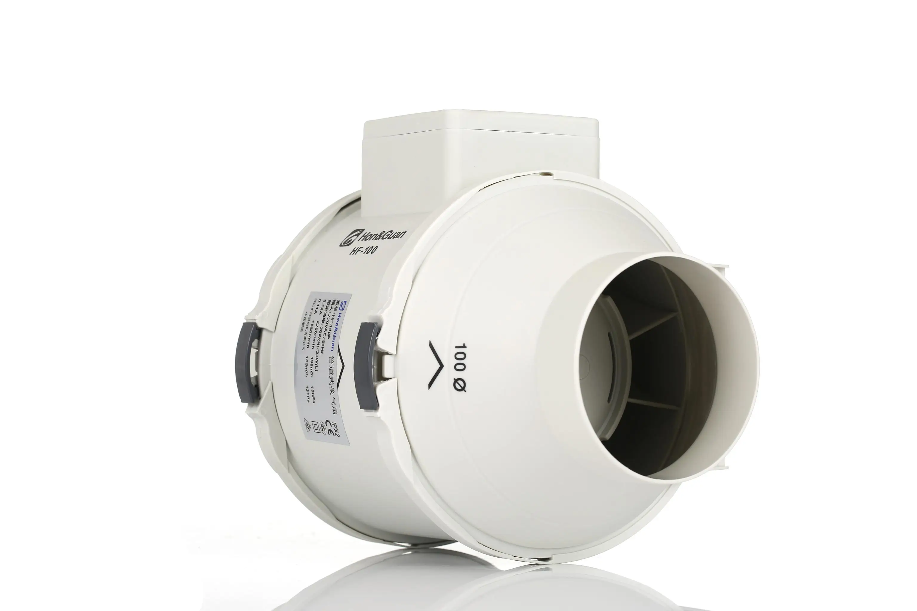 Wholesale 4"/5"/6"/8"/10"/12" HVAC Ventilation Exhaust Plastic Small Silent Electric 220v 