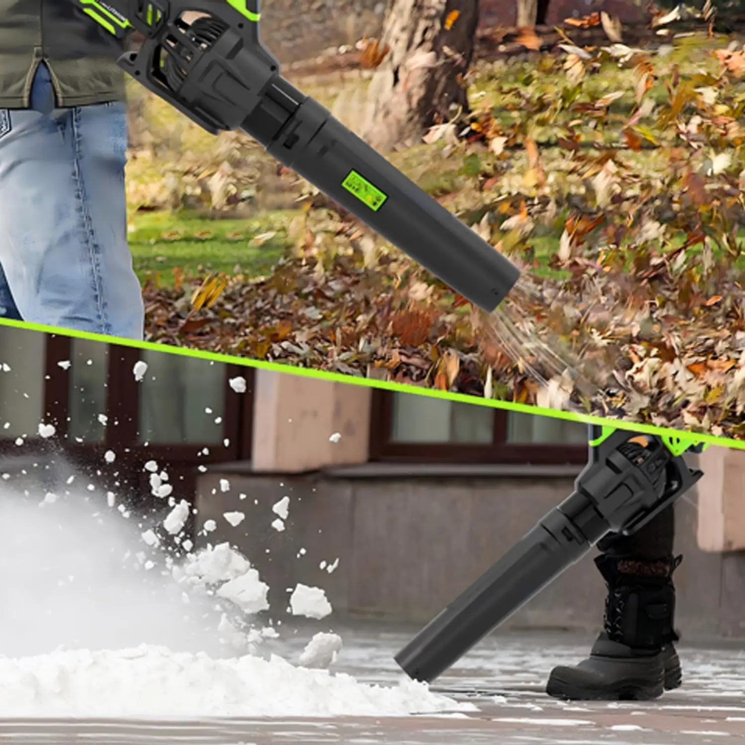 Vertak 20V Cordless Industrial Handheld Electric Blower Dual Speed Brushless Motor 237MPH 