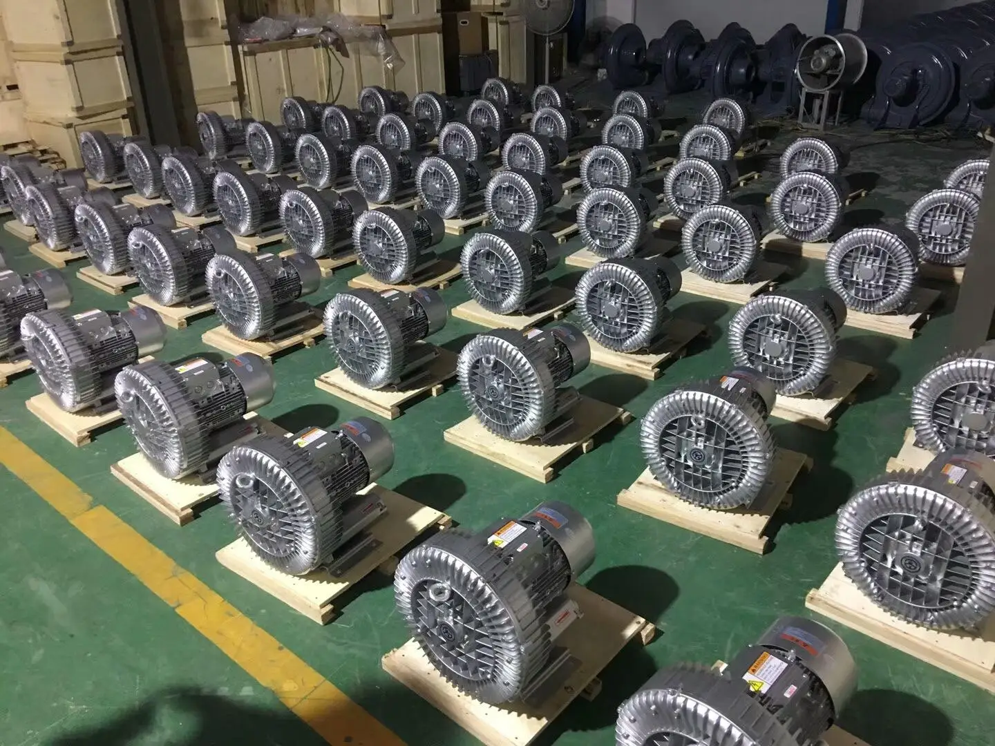 380v Ready to Ship 0.25KW High Pressure Single Stage Three Phase Electric Ring Blower AC A