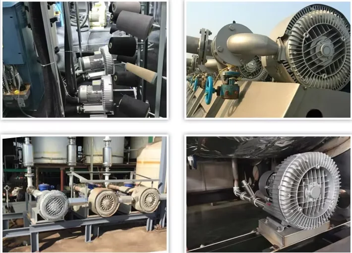 380v Ready to Ship 0.25KW High Pressure Single Stage Three Phase Electric Ring Blower AC A