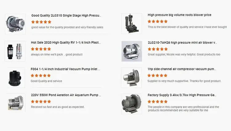 Good Quality High Efficiency Small Centrifugal Low Noise Fan Blower for Machinery