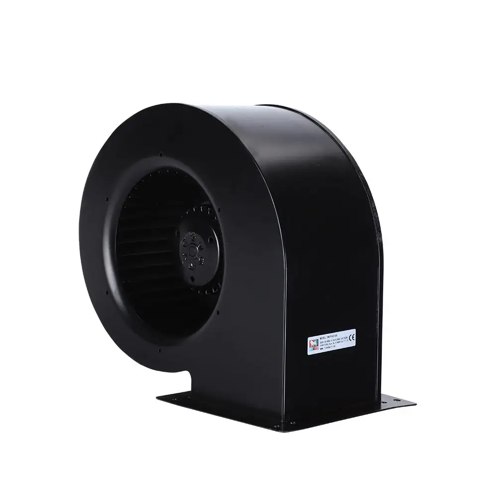 115V 230V Metal Impeller Ventilation Single Inlet Centrifugal Blower 180mm Steel Oem Custo