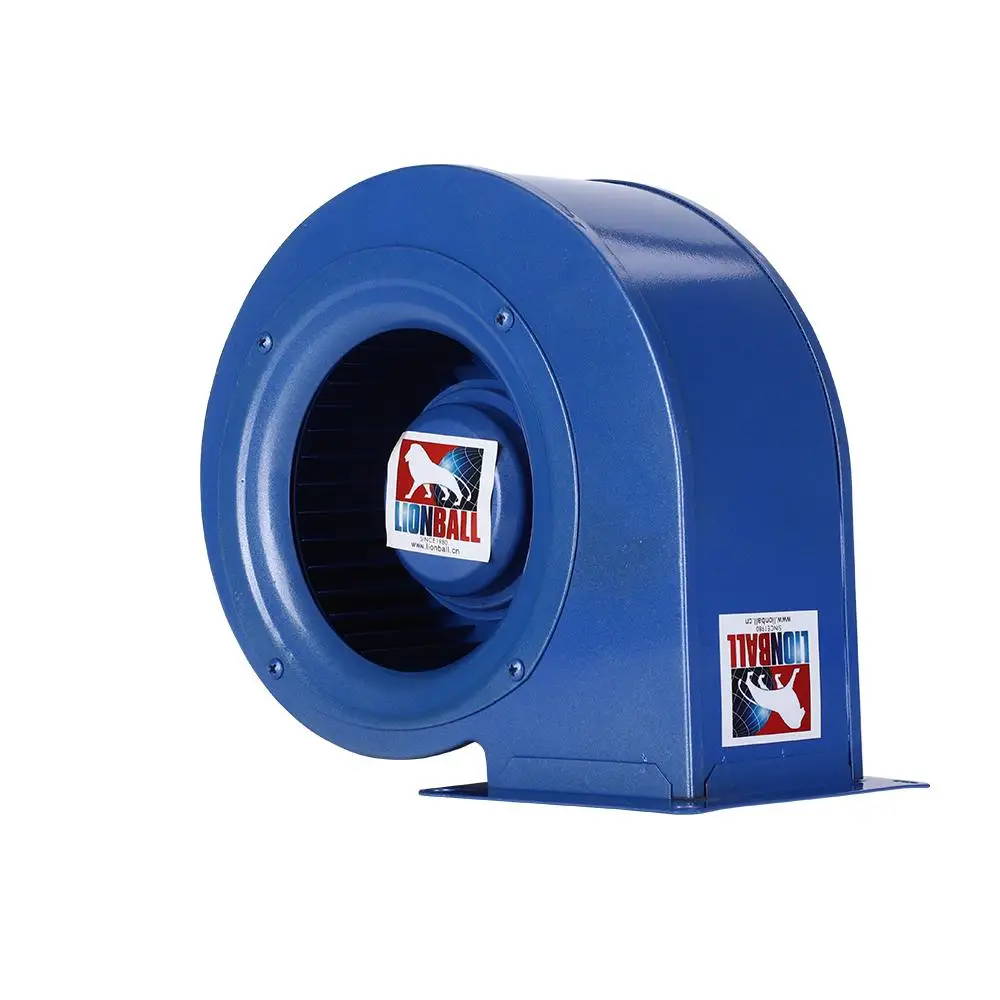115V 230V Metal Impeller Ventilation Single Inlet Centrifugal Blower 180mm Steel Oem Custo