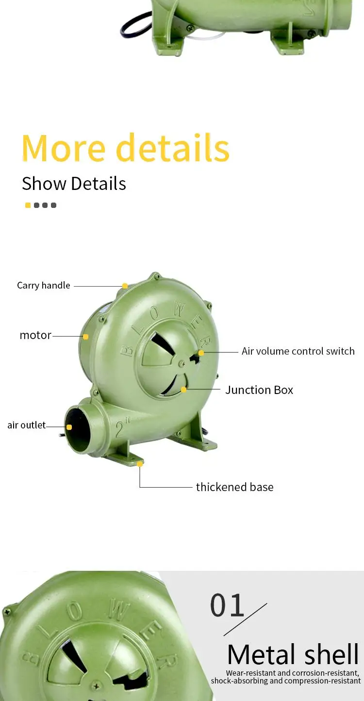 Taiwan Type Low Noise High Efficiency Centrifugal Blower Cooling Fan Ventilation Fans