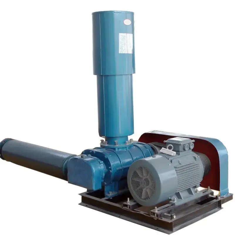 YCSR80 High-Pressure Low-Noise Roots Blower for Wastewater Treatment Cast Iron Blades Dire