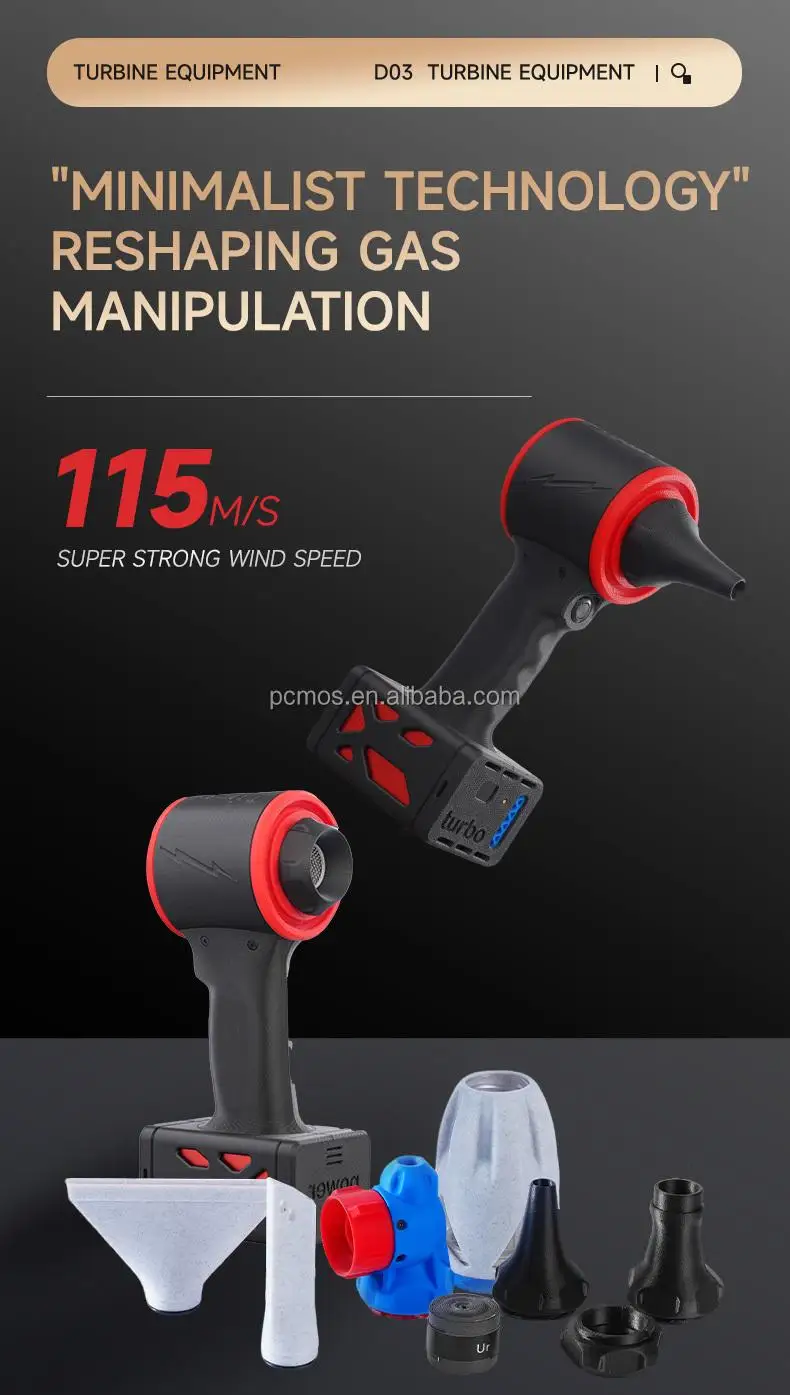 Multi-functional 20000mAh Blowing and Suction 115+M/S Brushless Motor Violent Fan Turbo Ai