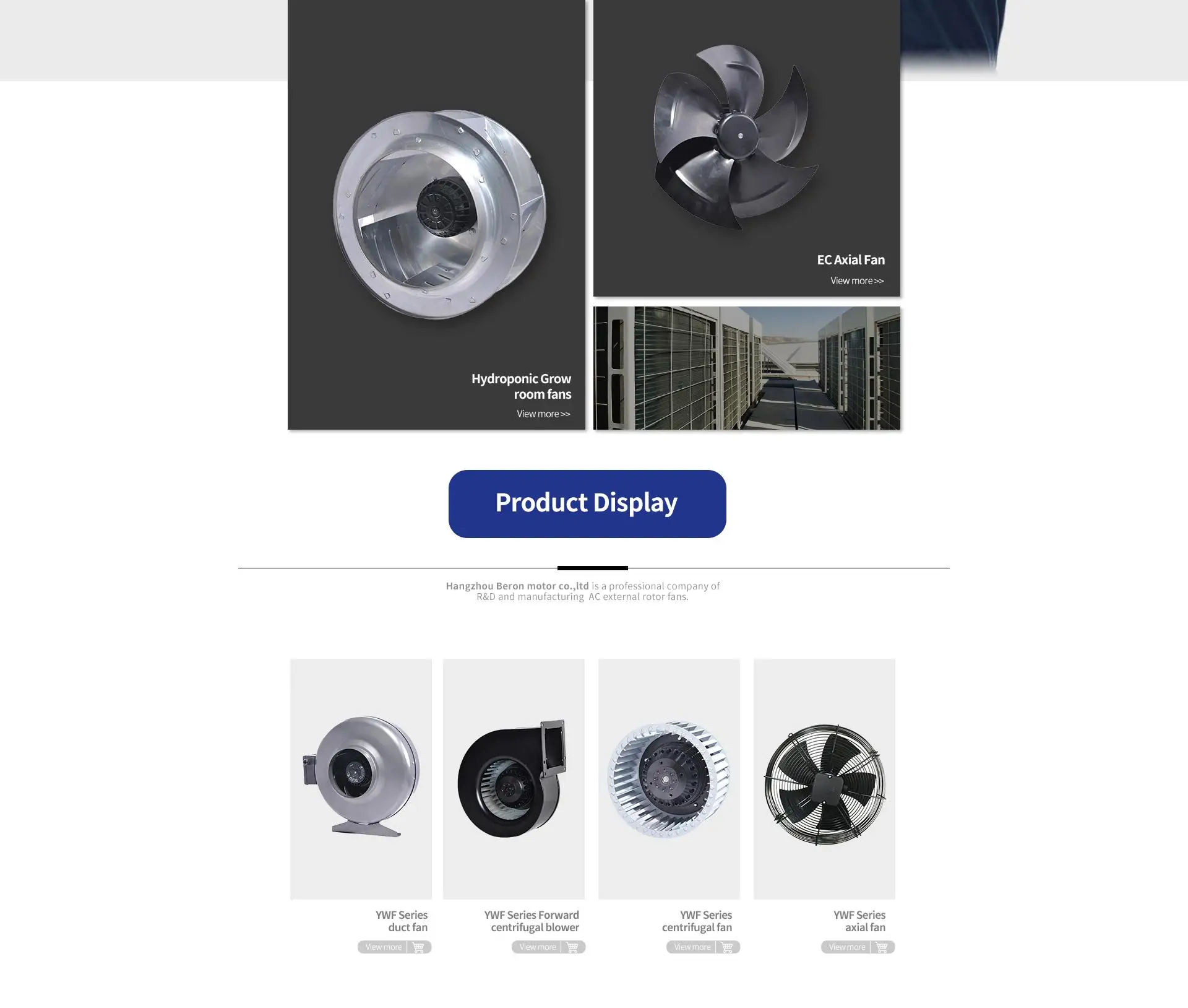 Factory Outlet 160mm AC Single Phase Industrial Duct Fan for Ventilation Support Color Cus