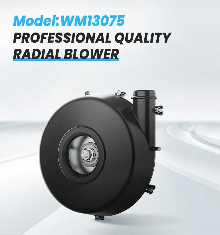 High Performance Silent Brushless Fan Portable 12V/24V DC Blower Used in Vibration Vest/Me