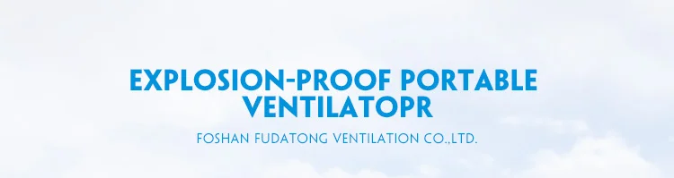 Portable Fan Ventilator Duct Blower Fan With Flexible Duct