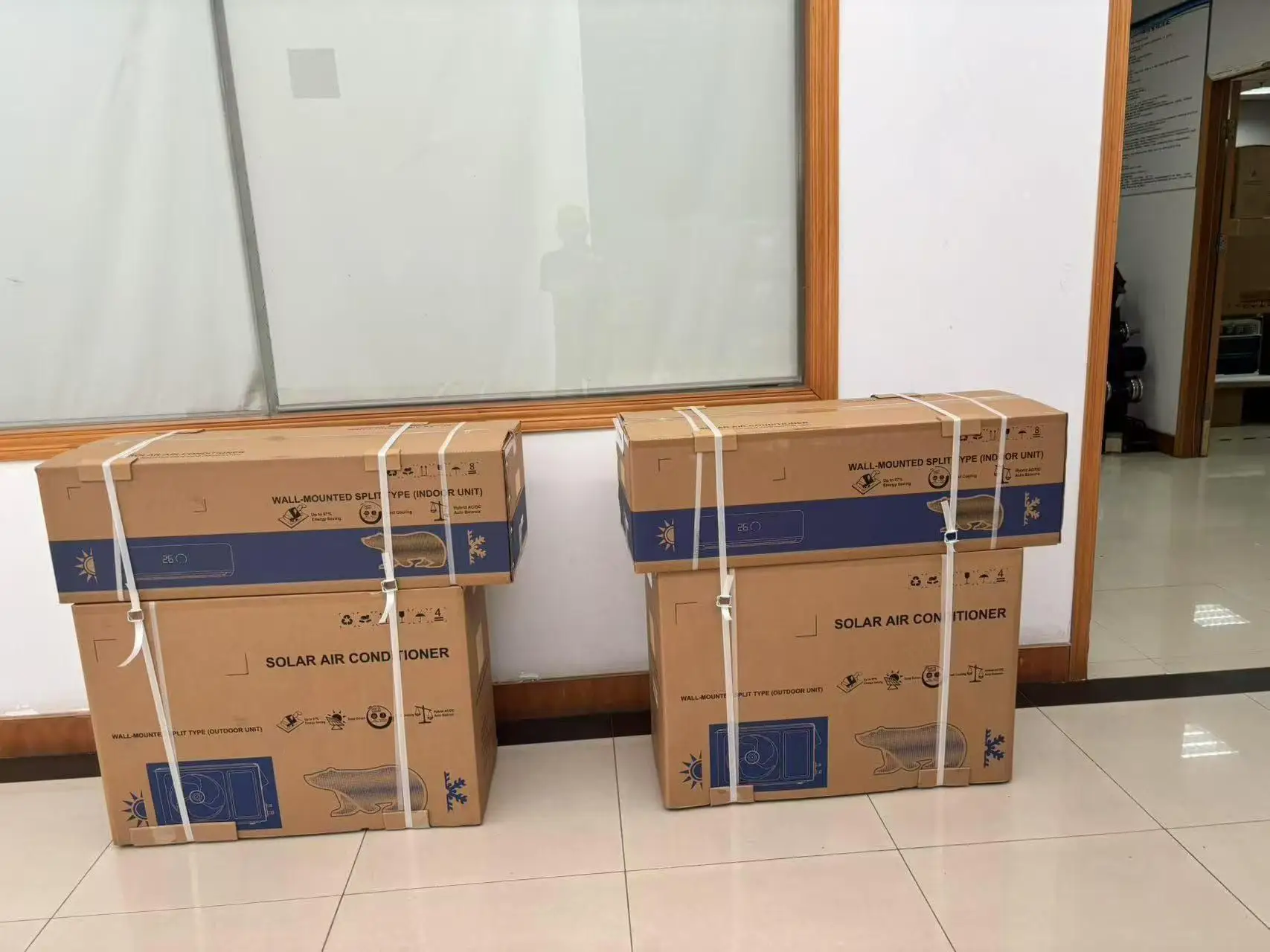 18000BTU DC48VSolar air Conditioner Household Energy Saving and Quiet Refrigeration and He