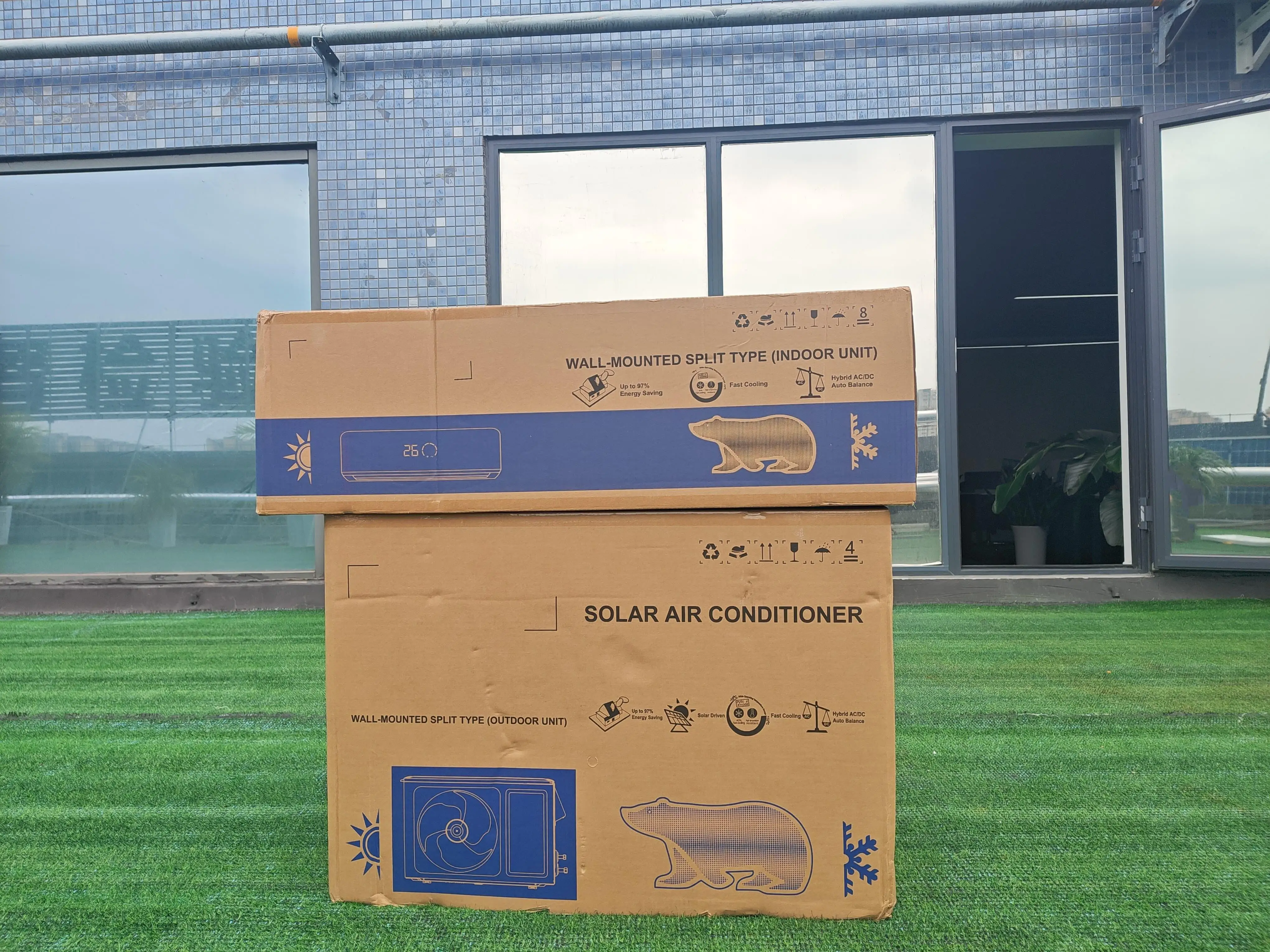 18000BTU DC48VSolar air Conditioner Household Energy Saving and Quiet Refrigeration and He