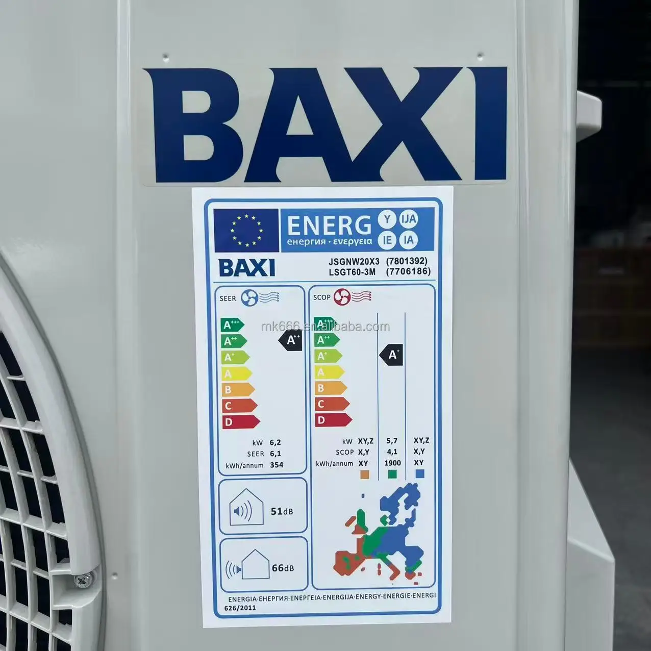 BAXI UK Leading Brand 3 Zone Multiple Split Air Conditioner Mini Split 3X9000btu DC Invert