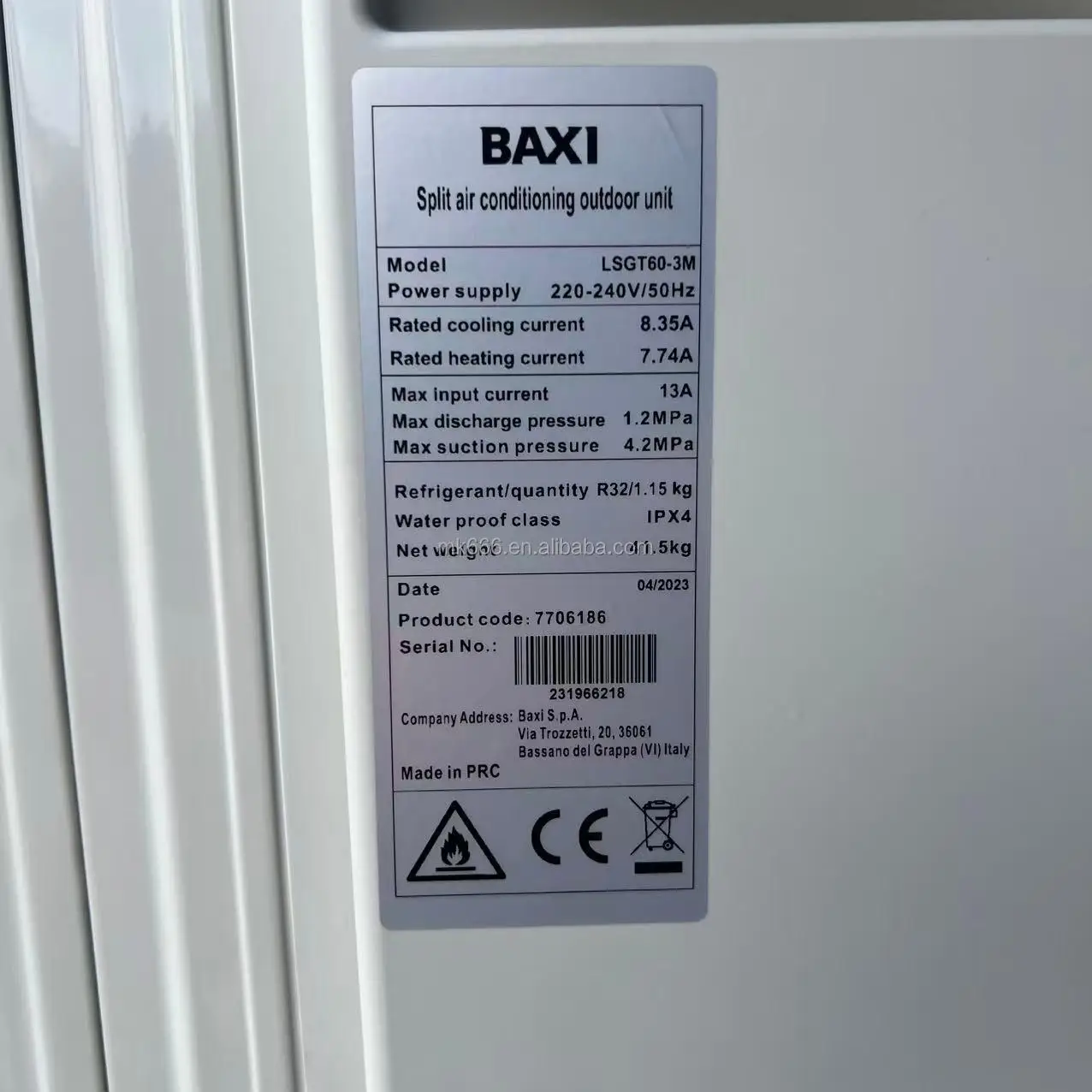 BAXI UK Leading Brand 3 Zone Multiple Split Air Conditioner Mini Split 3X9000btu DC Invert