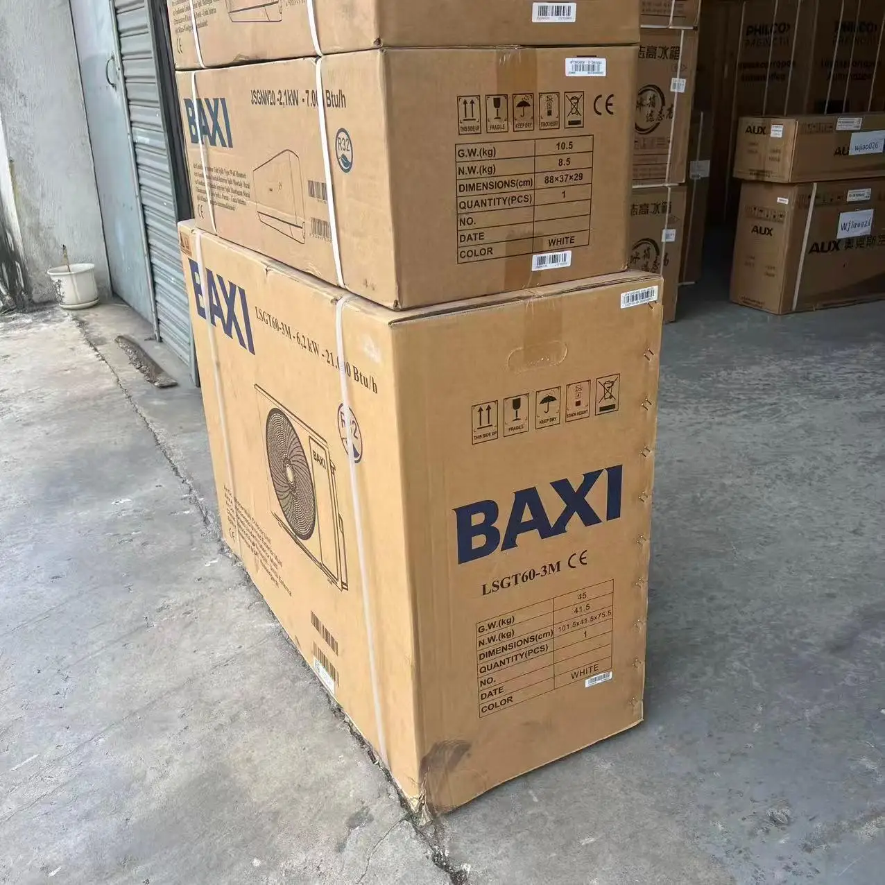 BAXI UK Leading Brand 3 Zone Multiple Split Air Conditioner Mini Split 3X9000btu DC Invert