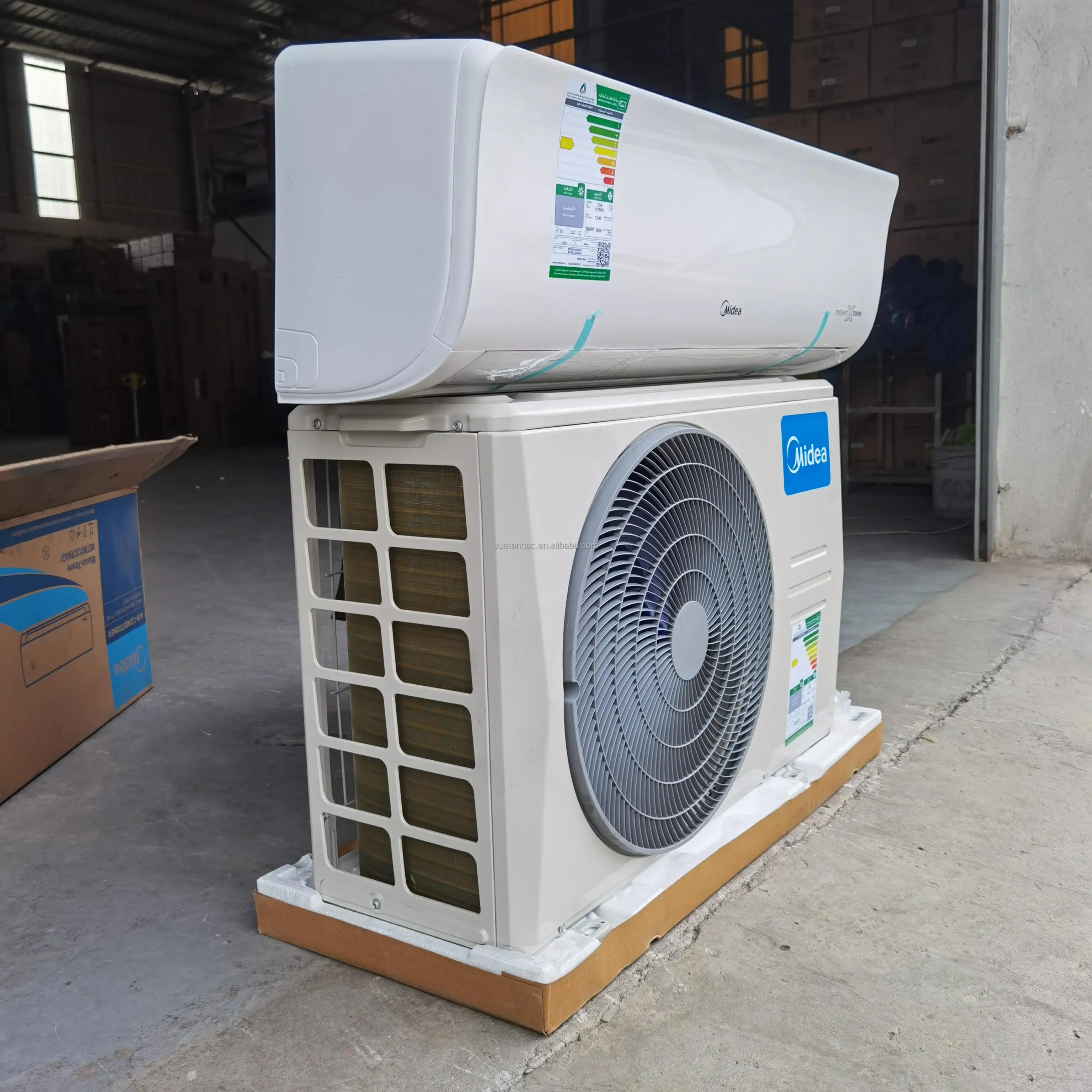 Midea Split air Conditioner 9K/12K/18K/24K/36K BTU Dc Inverter Heat Pump R32 A+++ High Eff