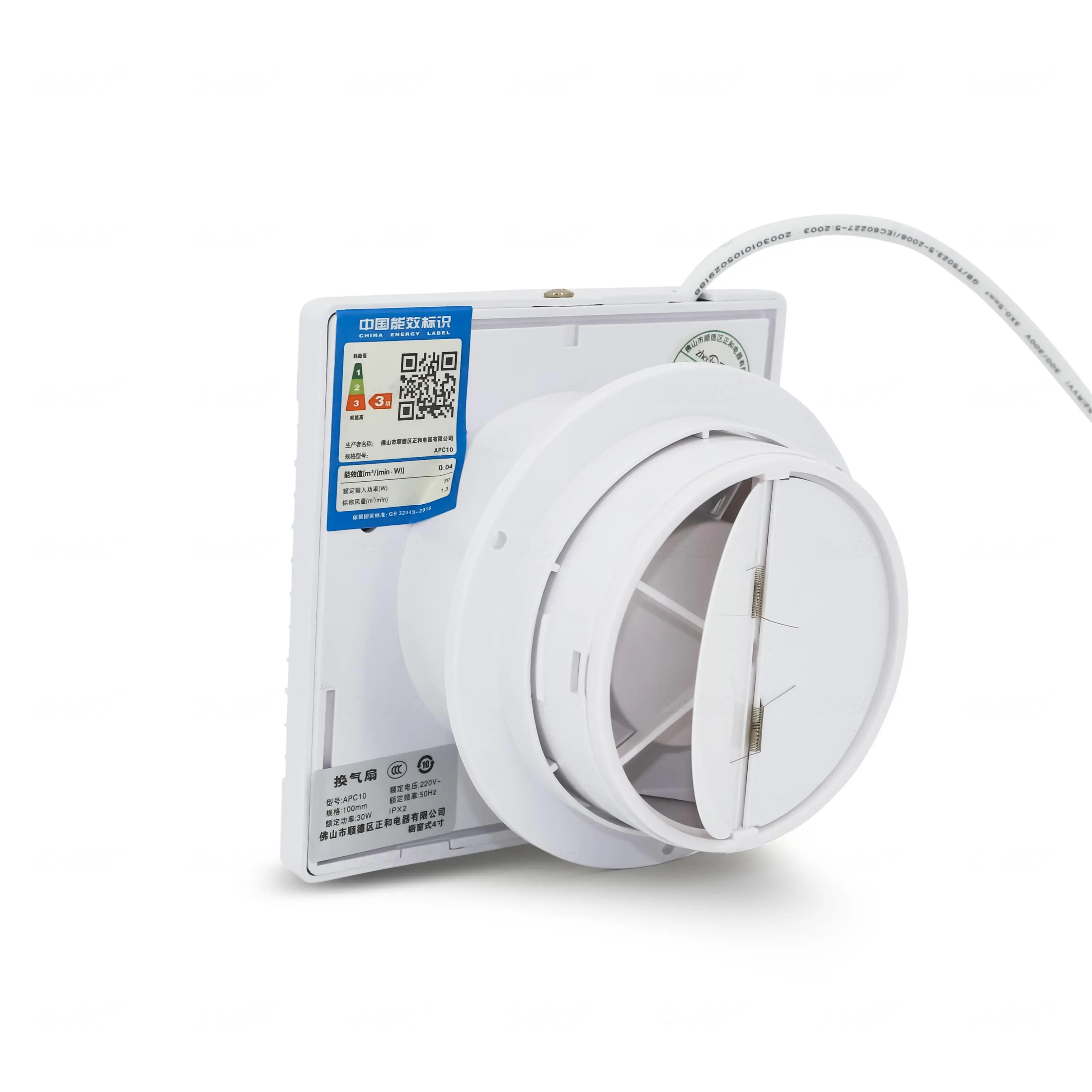 High Quality Smoke Extractor Wall Window Mounted Air Conditioning Fans Cooling Bathroom Ex