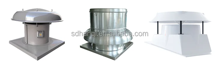 Ac Axial Flow Fans Ventilation Duct Smoke Extractor Roof Fan