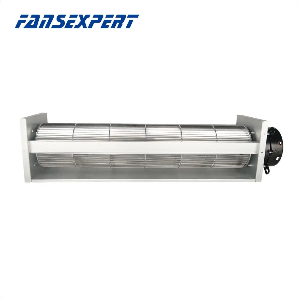 150mm Tangential Fan AC Tangential Fan 230V Aluminum Cross Flow 800-1100RPM Cfmhigh Speed 