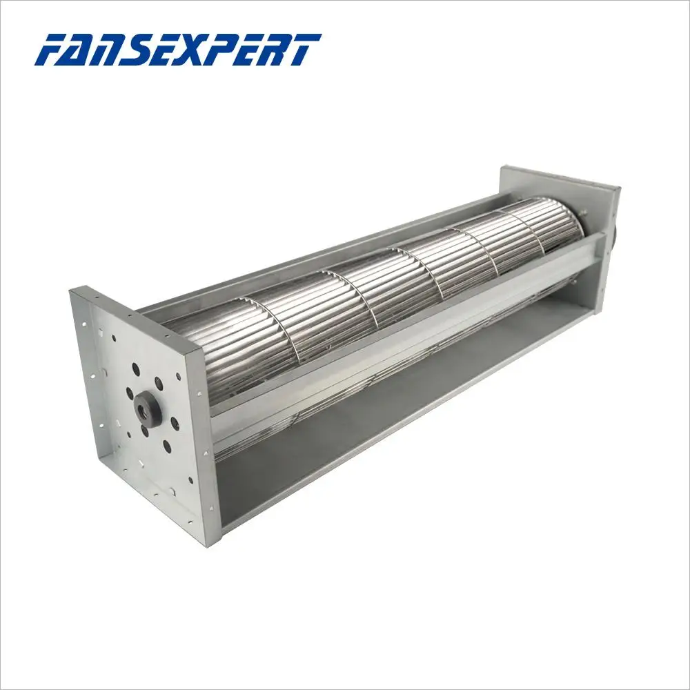 150mm Tangential Fan AC Tangential Fan 230V Aluminum Cross Flow 800-1100RPM Cfmhigh Speed 