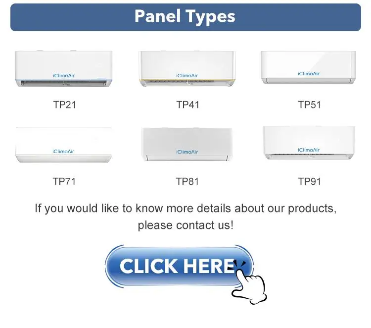 12000 Btu Eco-Friendly Wall Split Air Conditioner Fixed Frequency Split Conditioner with R