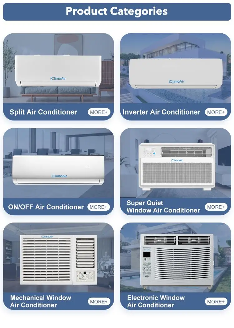 12000 Btu Eco-Friendly Wall Split Air Conditioner Fixed Frequency Split Conditioner with R