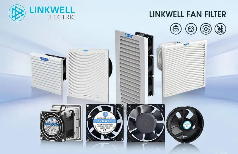 LINKWELL AC Blower Fan High Airflow Industrial Cooling Fan for HVAC and Machinery Ventilat