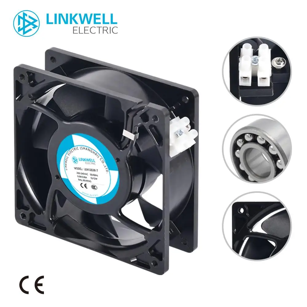 LINKWELL AC Blower Fan High Airflow Industrial Cooling Fan for HVAC and Machinery Ventilat