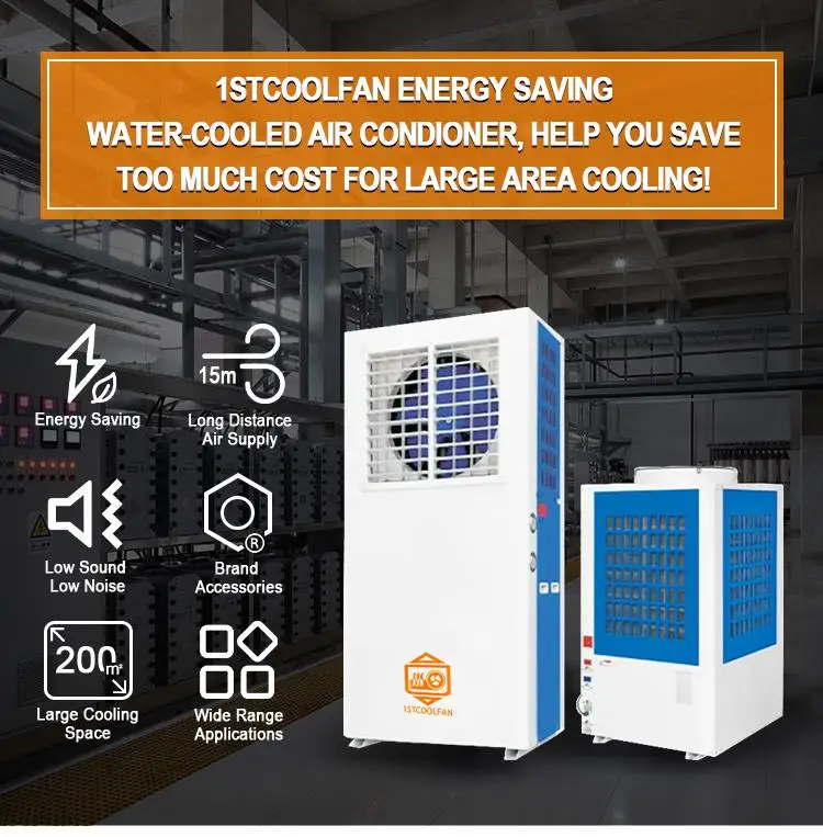Industrial Water-Cooled Air Conditioner for Plant Cooling