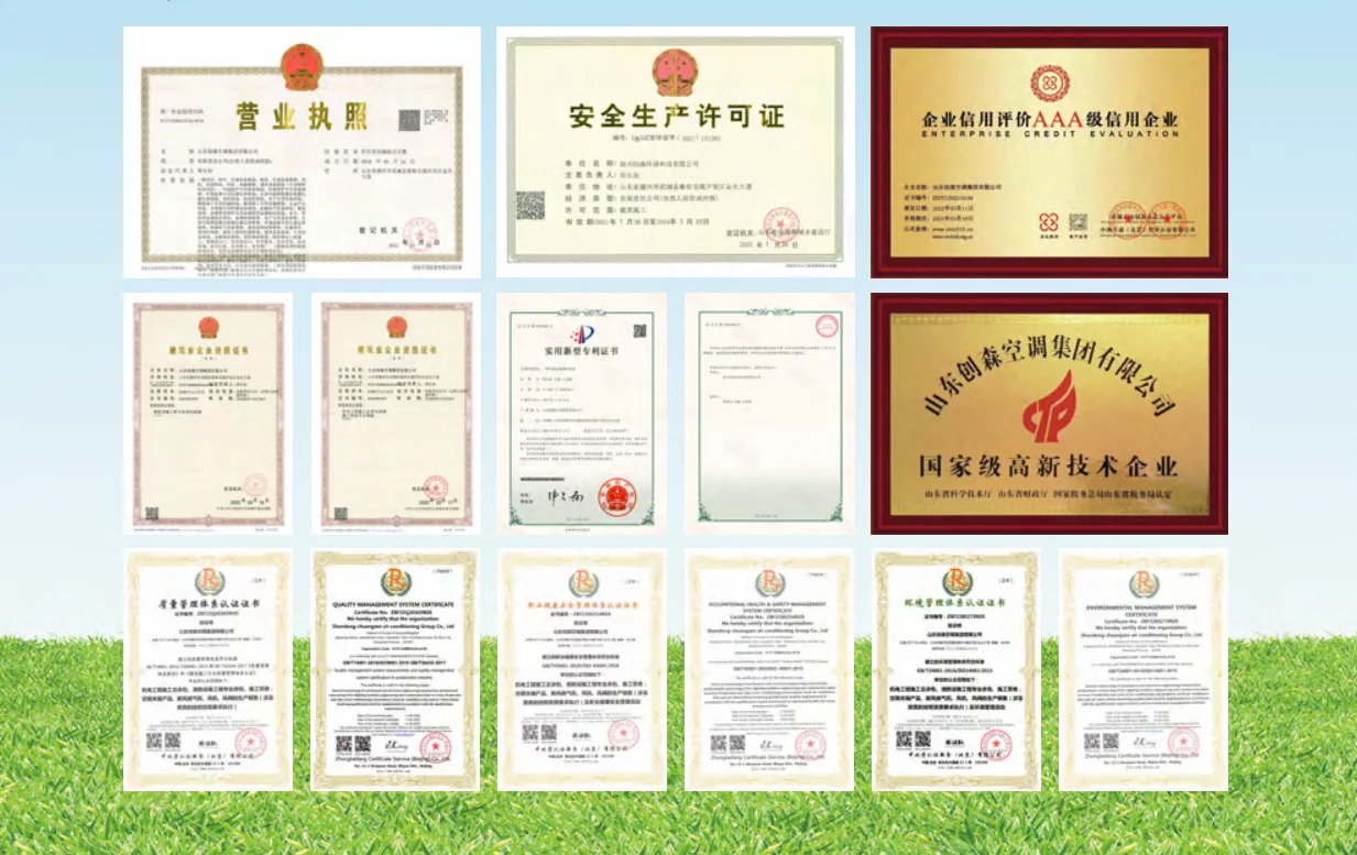 Accept OEM Unit Air Conditioning HVAC Air Cooled Rooftop Air Conditioner Unit