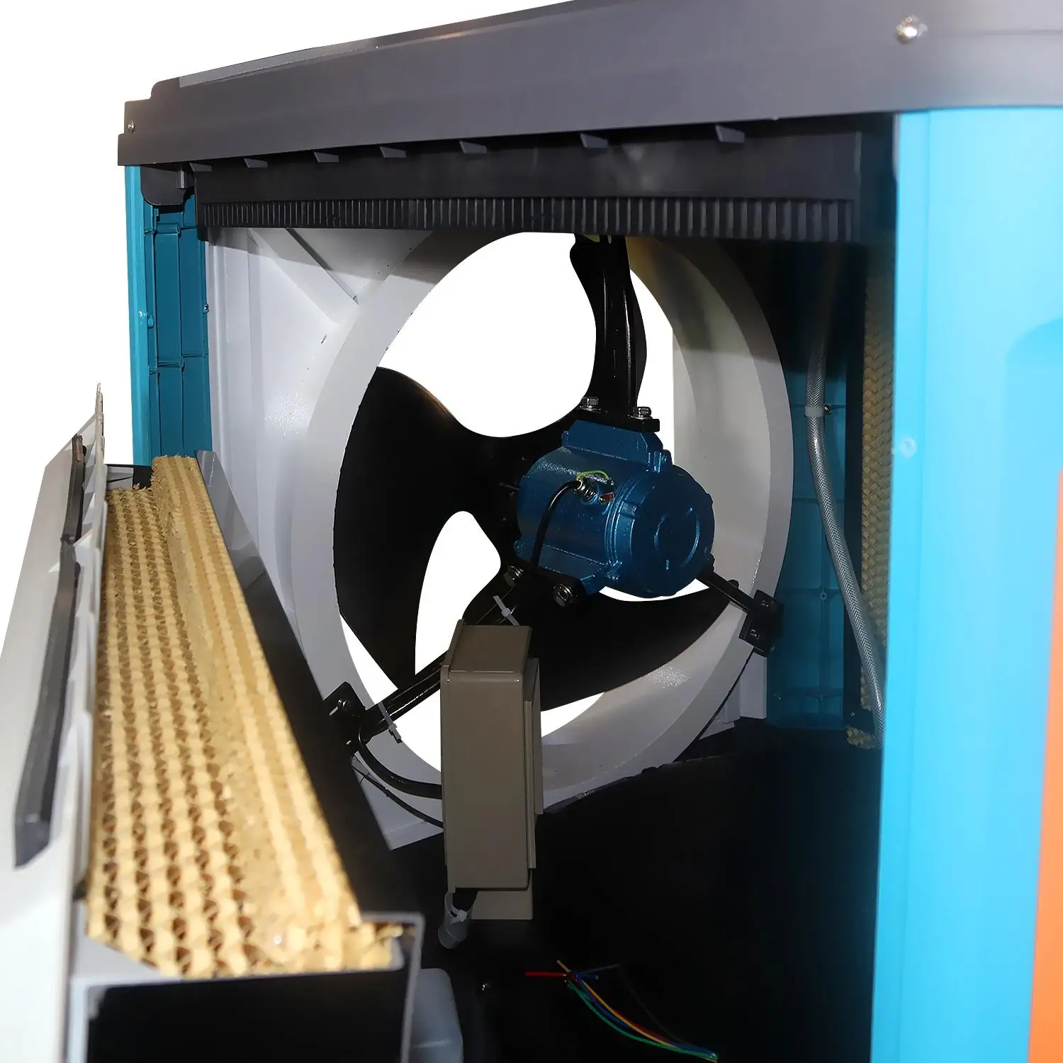 Double Axial Fan Split Unit Portable Evaporative Water Cooler Air Conditioner 20000m3/h