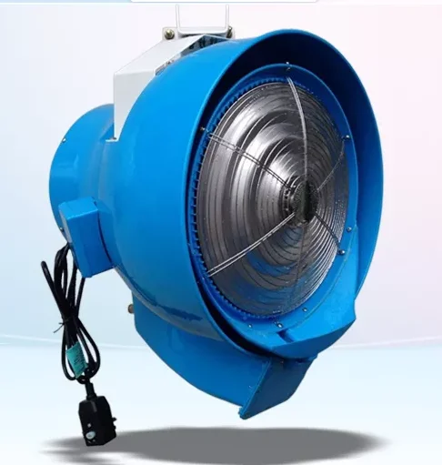 AC 220V Wall Mount Strong Airflow Warehouse Industry Factory Use Mist Spraying Fan Dust Re