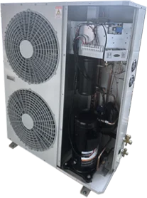 2HP-6HP Refrigeration 220V/380V Heat Exchange Parts Cold Freezer Storage Room Multiple Com