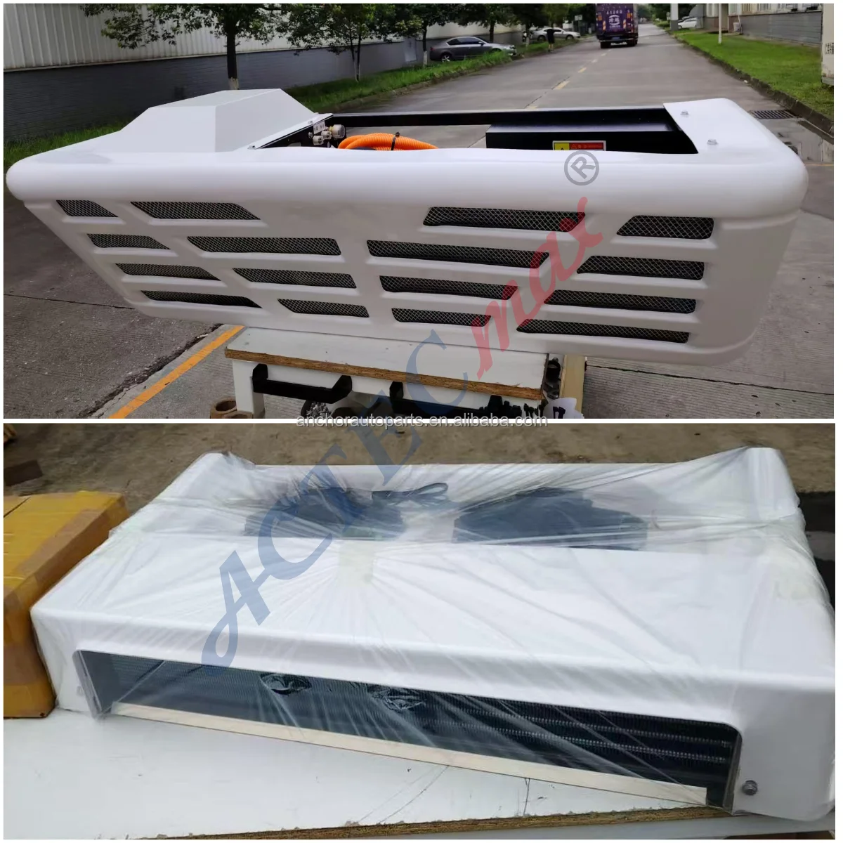 ACTECmax AC.133.158 Pure Electric Front Split 12V 24V Vans Truck Refrigeration Unit R404a 